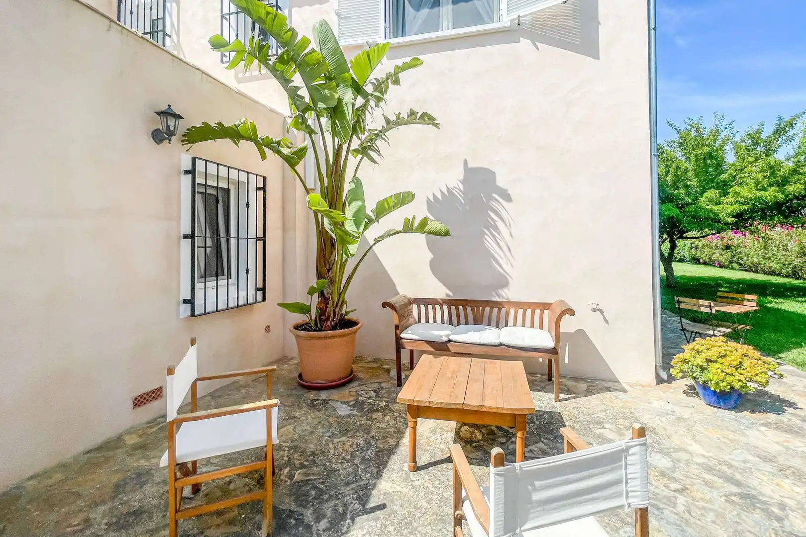 Terraza de Finca rústica en venta en Muro con Aire acondicionado, Terraza y Amueblado