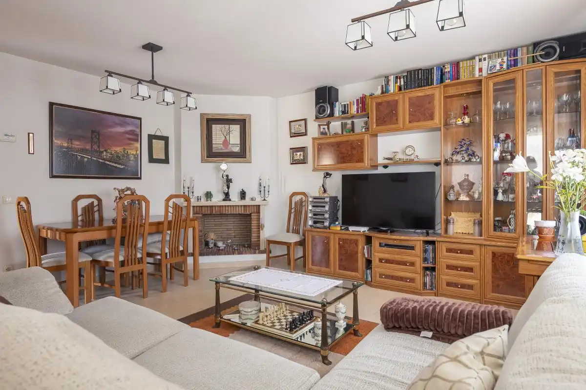 Living room of Houses for sale in Titulcia  with Air Conditioner, Heating and Private garden