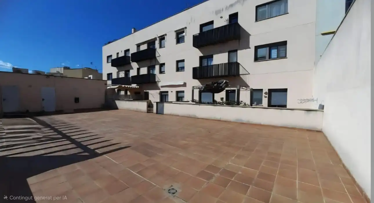 Vista exterior de Apartamento de alquiler en Sant Jaume d'Enveja con Aire acondicionado, Amueblado y Piscina comunitaria