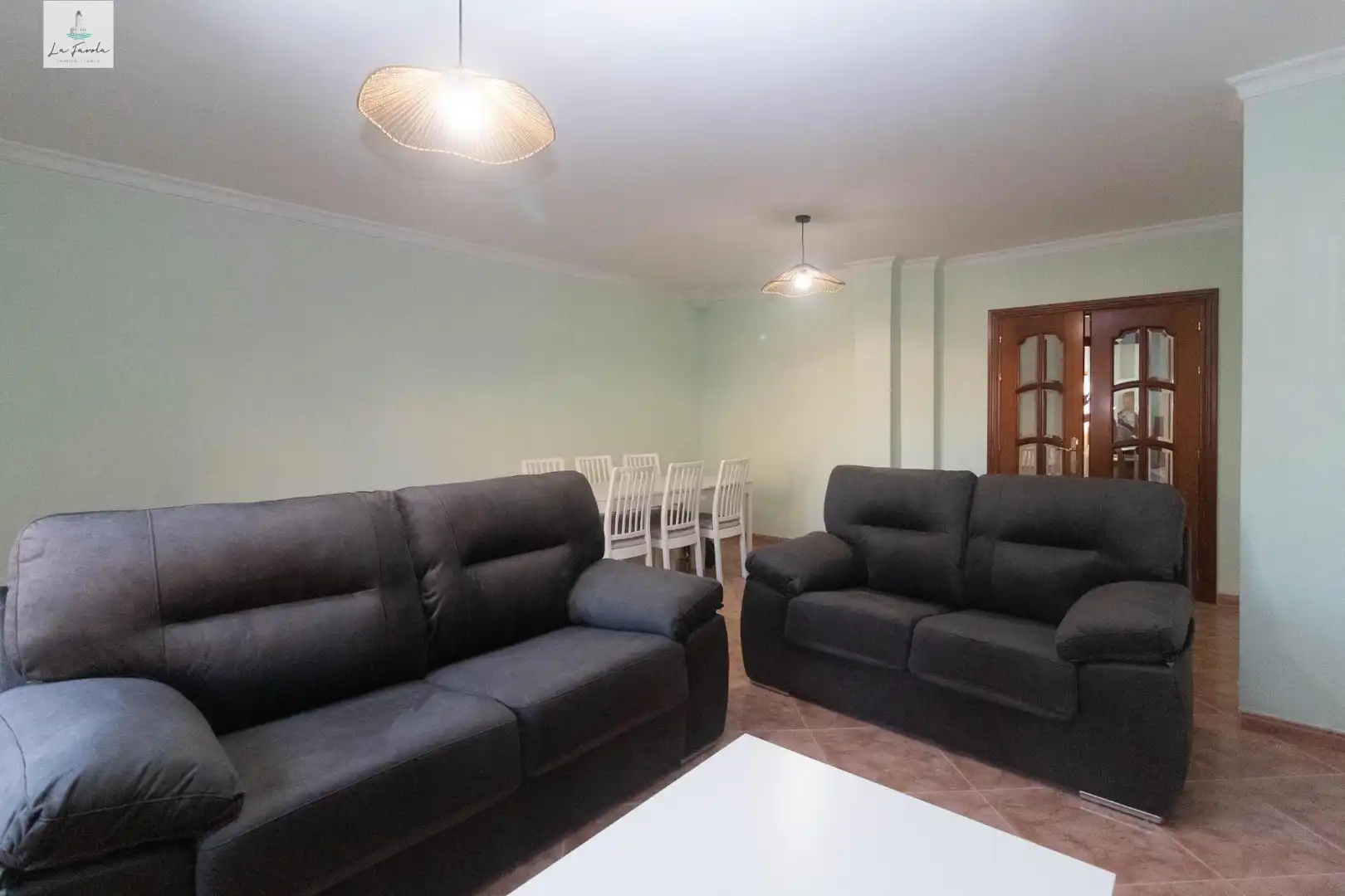 Living room of Flat for rent in Archidona  with Furnished and Balcony