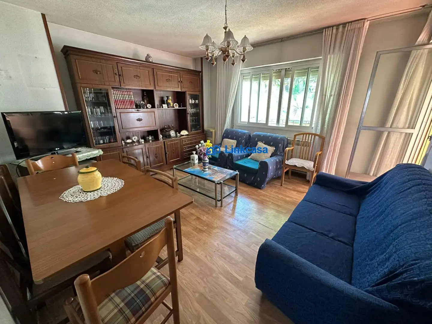 Sala de estar de Piso en venta en Madrid con Calefacción, Terraza y Amueblado