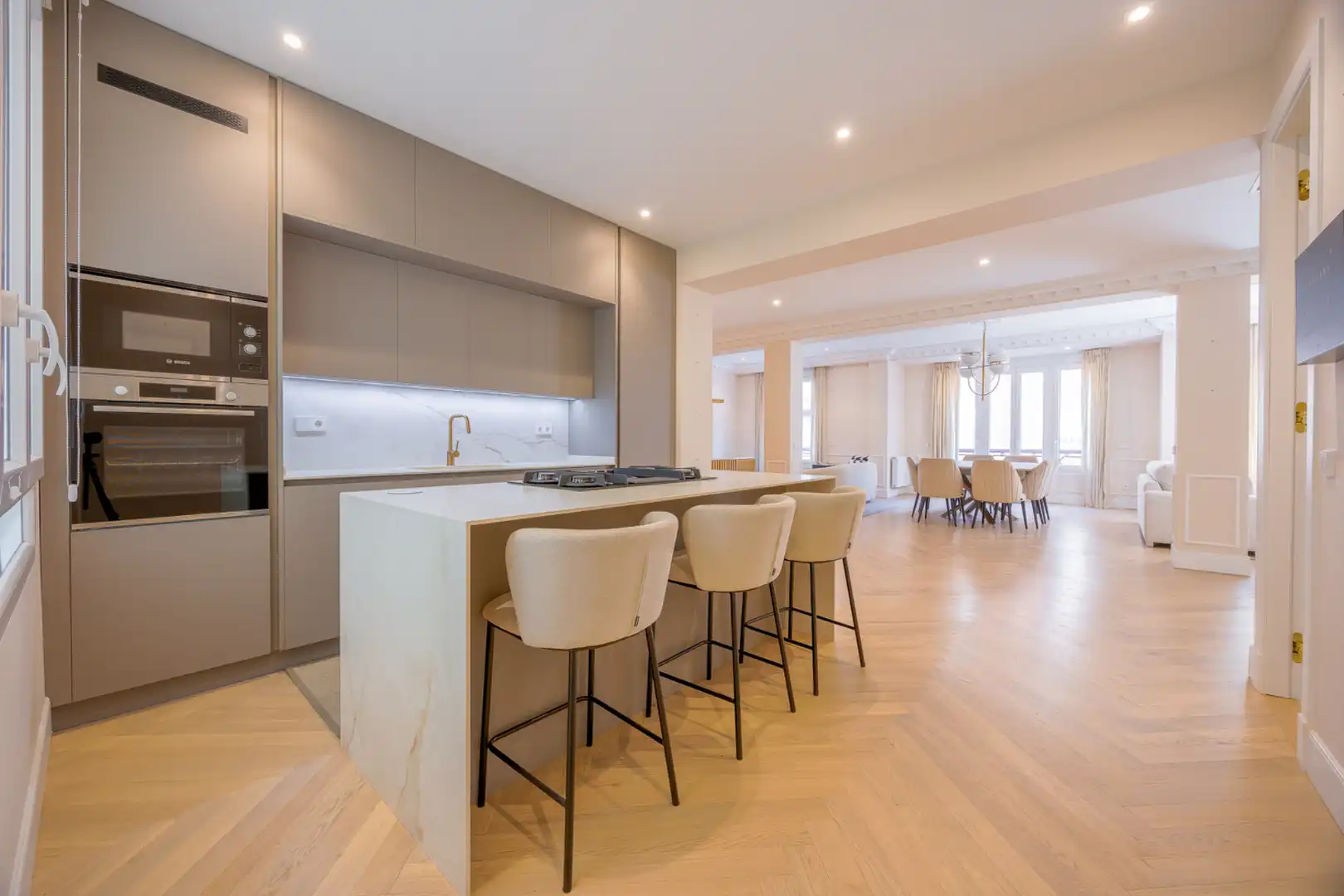 Küche von Wohnung zum Verkauf in Madrid mit Klimaanlage, Heizung und Abstellraum