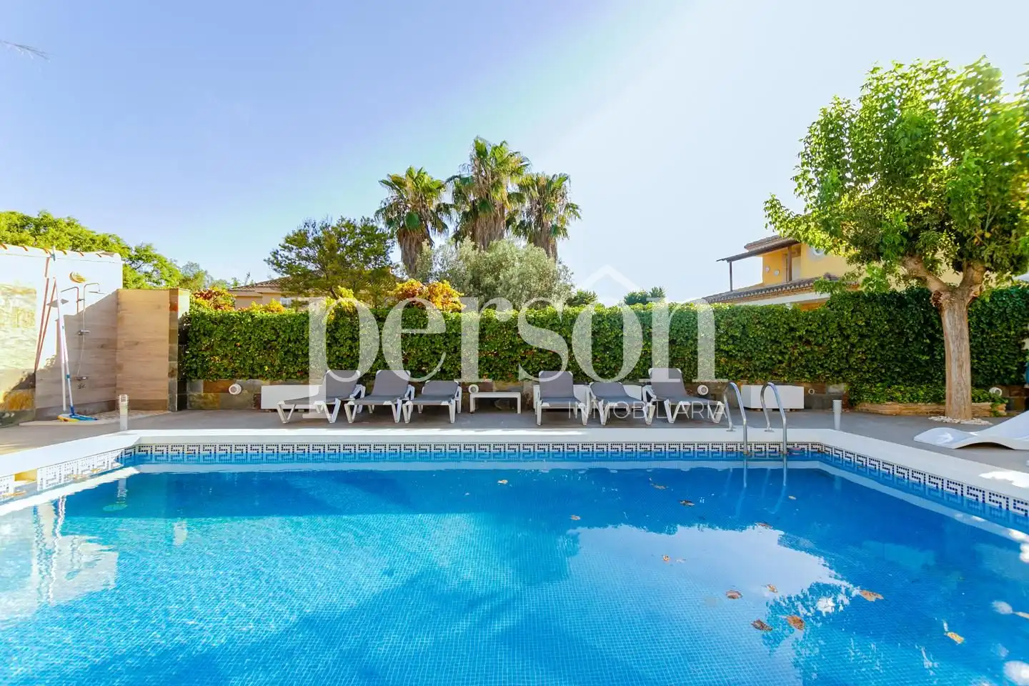 Swimming pool of Houses for rent in Bétera  with Air Conditioner, Private garden and Terrace
