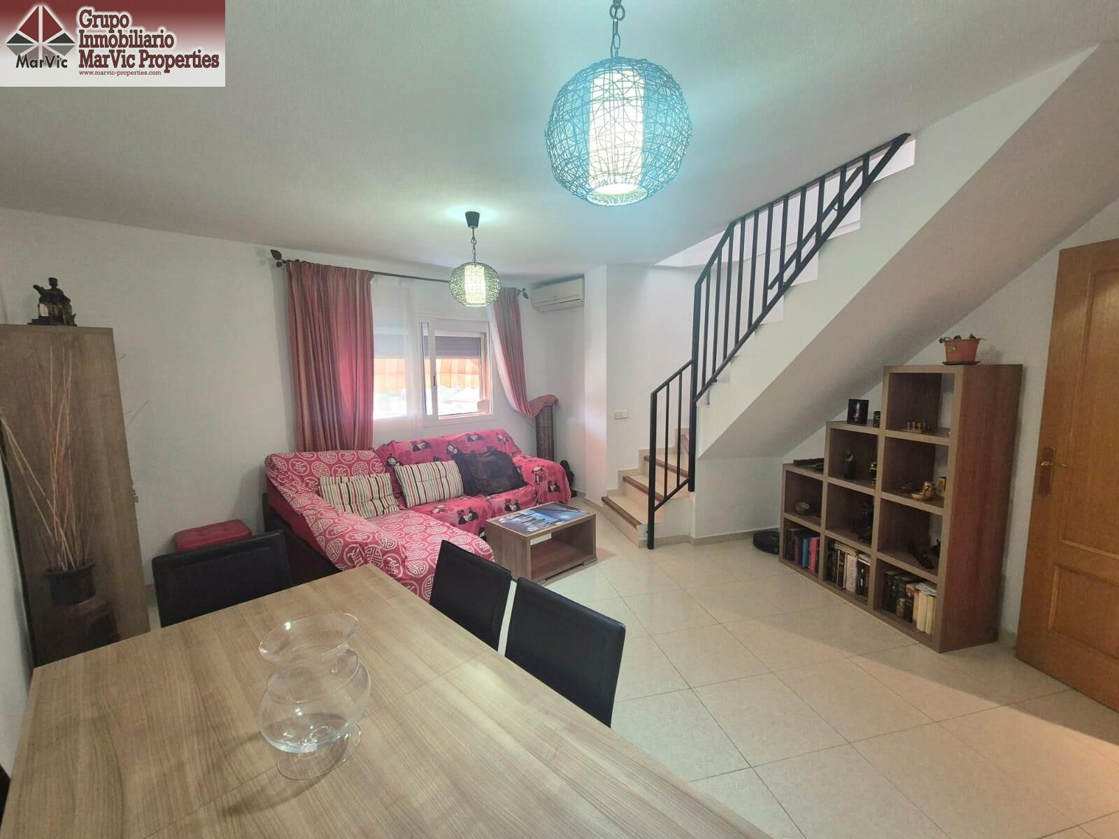 Living room of Attic for sale in Villajoyosa / La Vila Joiosa  with Air Conditioner, Terrace and Balcony