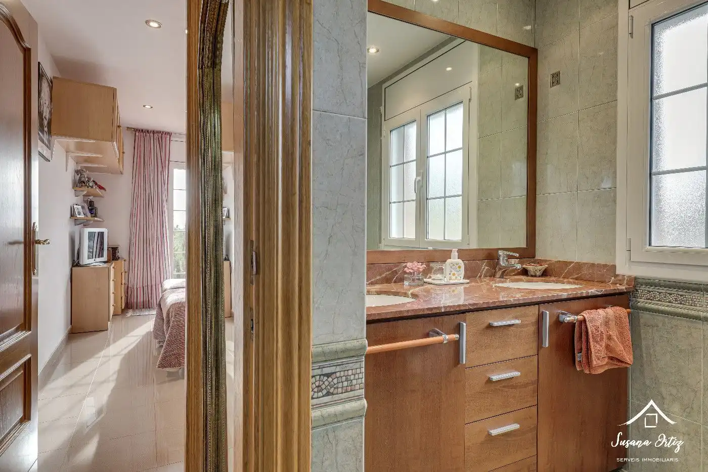 Baño de Casa o chalet en venta en El Bruc con Aire acondicionado, Calefacción y Jardín privado