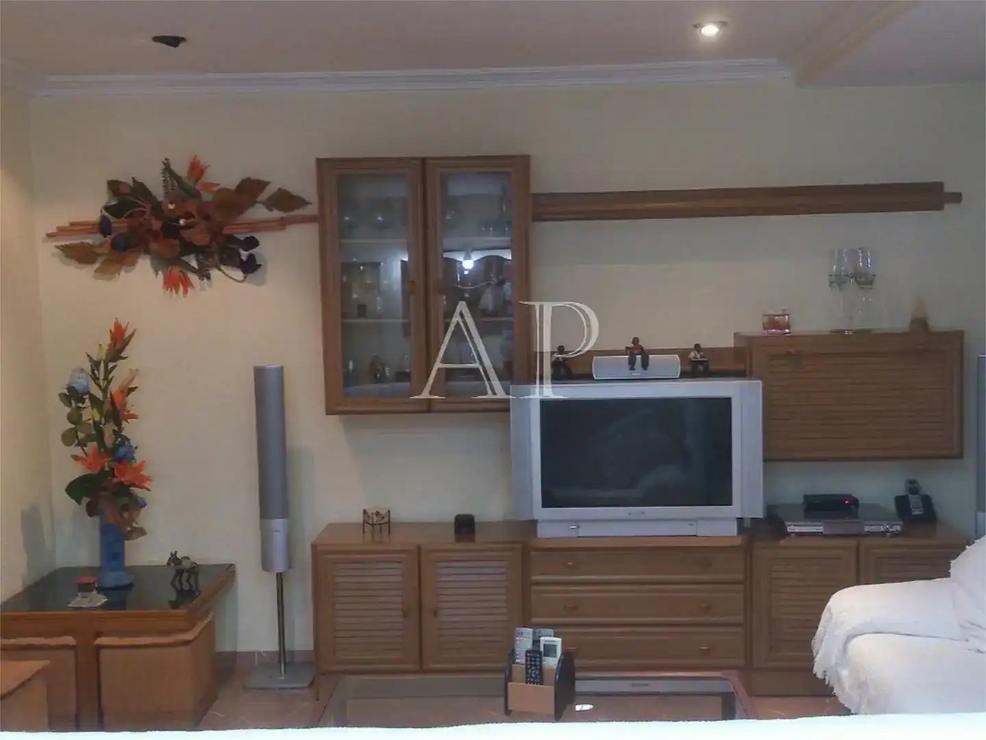 Sala de estar de Piso en venta en Elche / Elx con Aire acondicionado y Balcón
