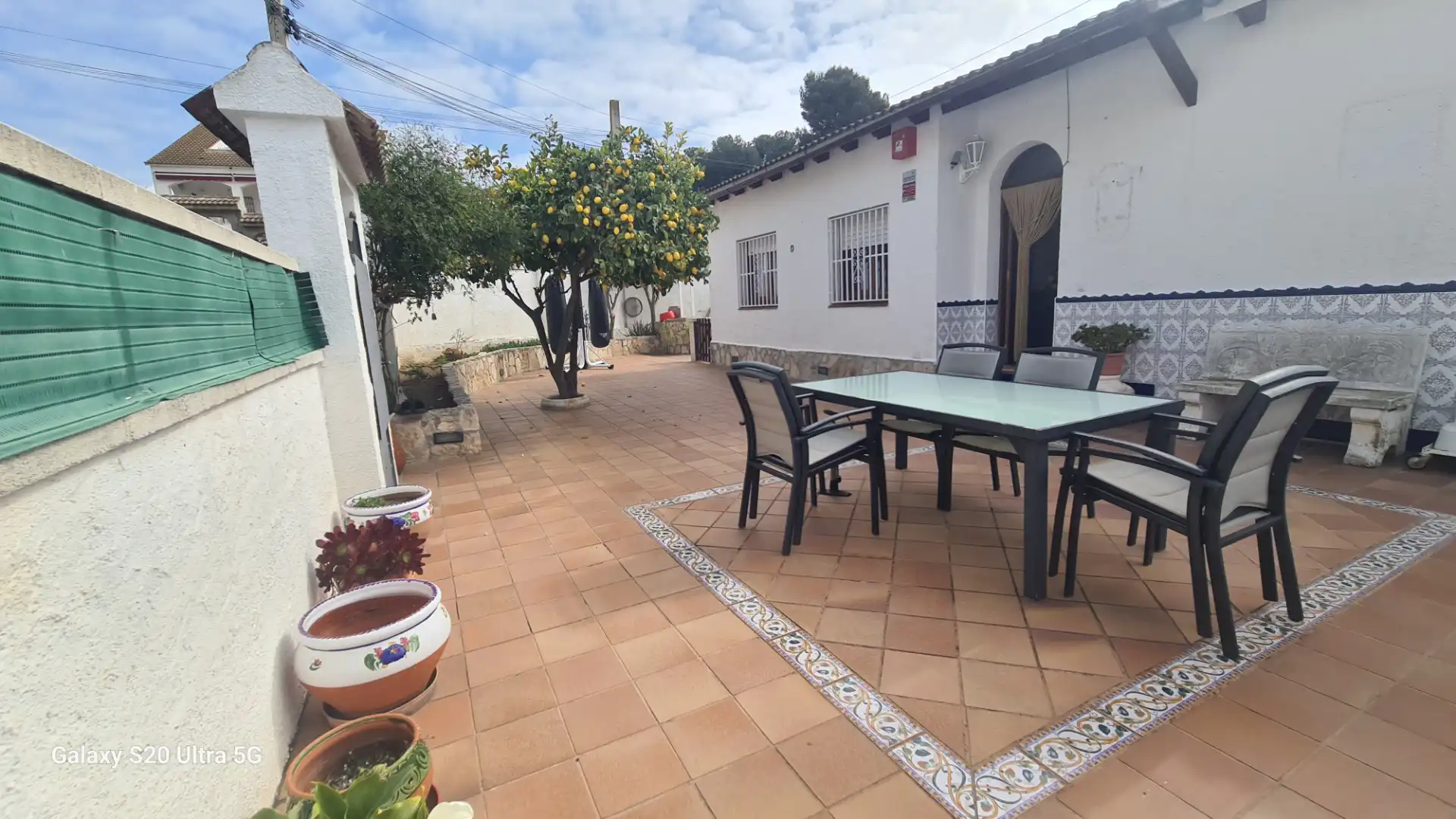 Vista exterior de Casa o chalet en venta en La Pobla de Montornès   con Aire acondicionado, Calefacción y Jardín privado