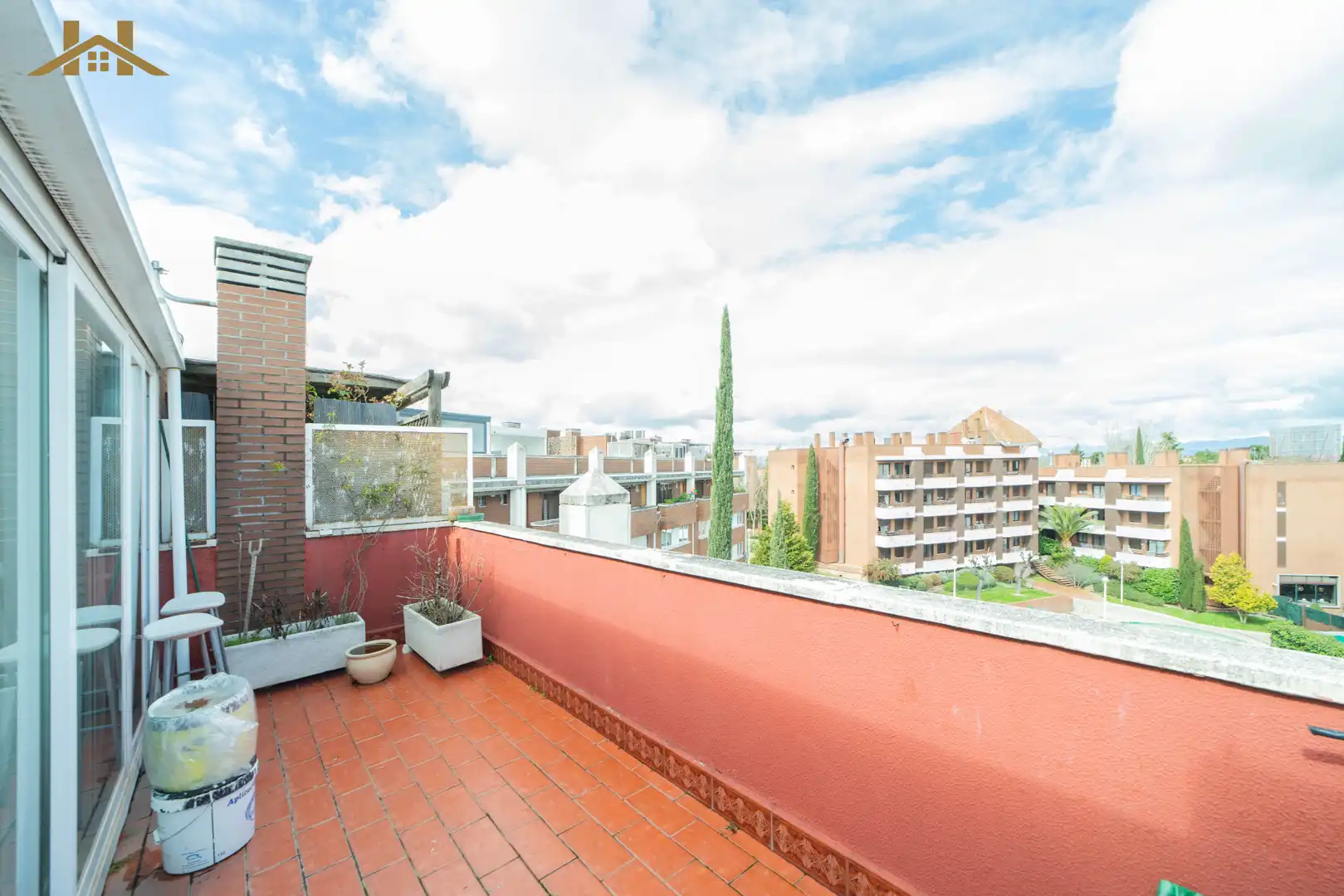 Terrasse von Maisonette zum Verkauf in Pozuelo de Alarcón mit Klimaanlage, Heizung und Terrasse