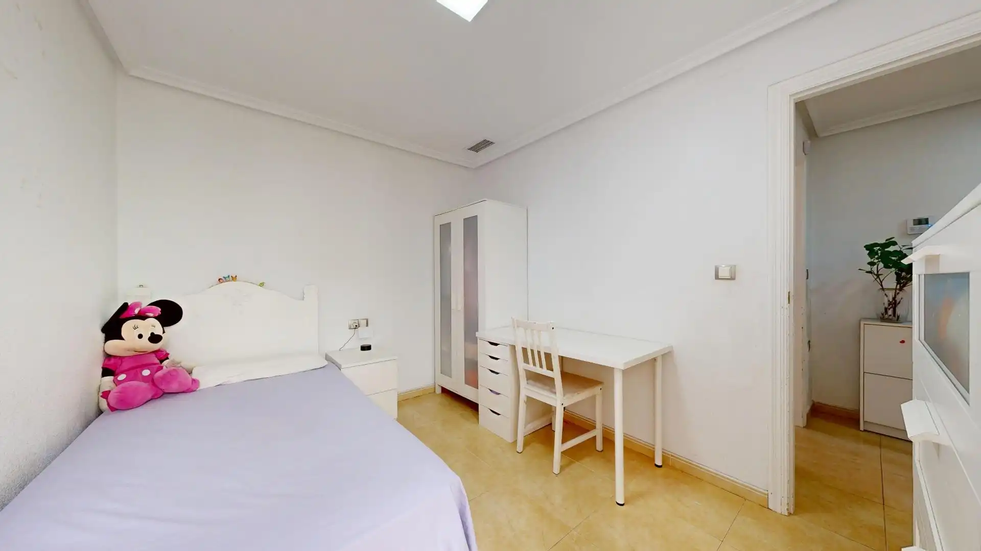Dormitori de Apartament en venda en Los Montesinos amb Aire condicionat, Moblat i Piscina comunitària