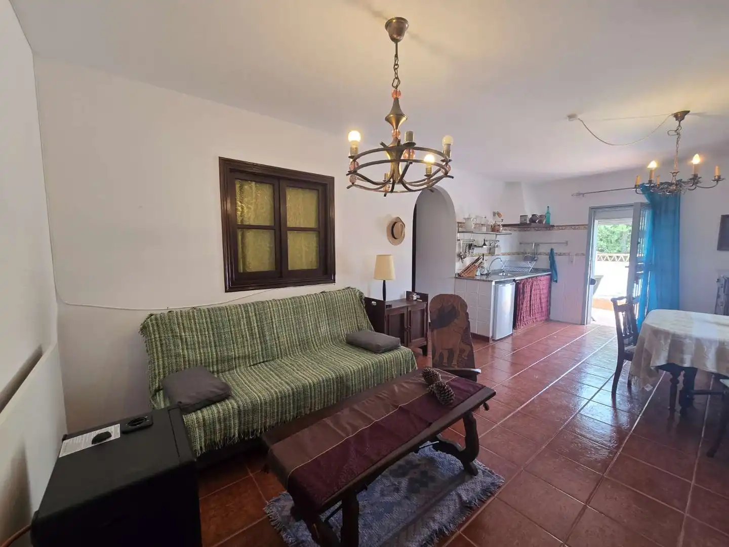 Sala de estar de Finca rústica en venta en Torrox con Aire acondicionado, Calefacción y Trastero