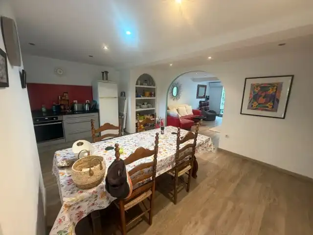 Dining room of Apartments for sale in Peñíscola / Peníscola  with Air Conditioner, Heating and Private garden