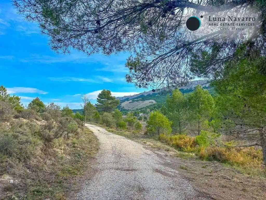Vista exterior de Casa o chalet en venta en Confrides con Calefacción, Jardín privado y Terraza