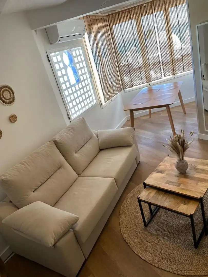 Sala de estar de Ático en venta en Mojácar con Terraza, Piscina y Amueblado
