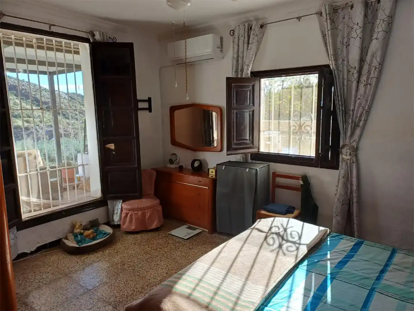 Dormitori de Finca rústica en venda en Pulpí amb Aire condicionat i Piscina