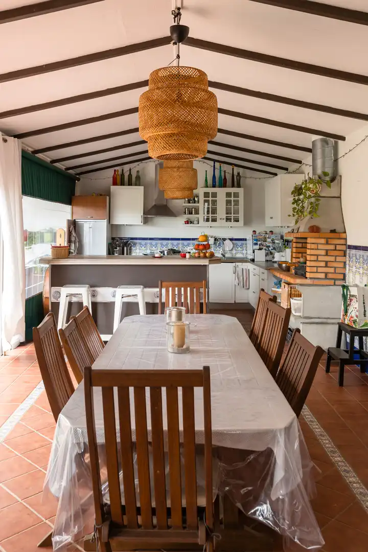 Cuina de Casa o xalet en venda en Candelaria amb Aire condicionat, Jardí privat i Terrassa
