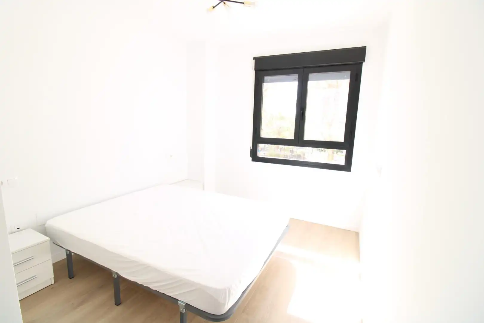 Schlafzimmer von Wohnung zur Miete in Murcia mit Klimaanlage, Heizung und Möbliert