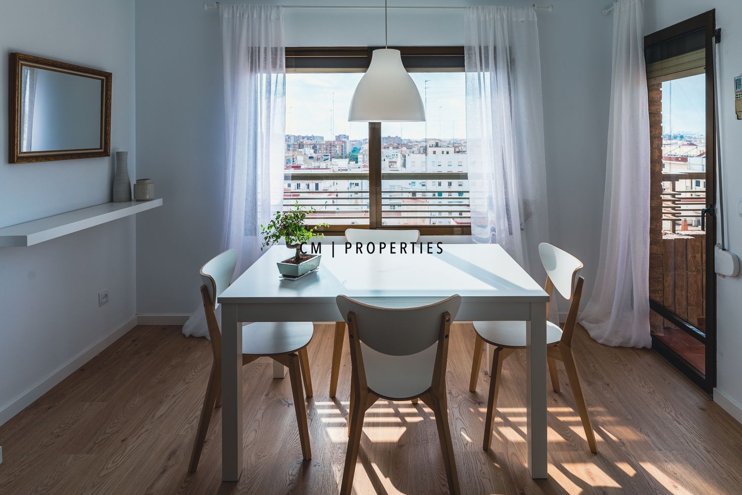 Dining room of Flat for sale in  Valencia Capital  with Air Conditioner, Heating and Terrace