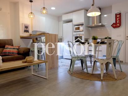 Kitchen of Flat for sale in  Valencia Capital  with Air Conditioner