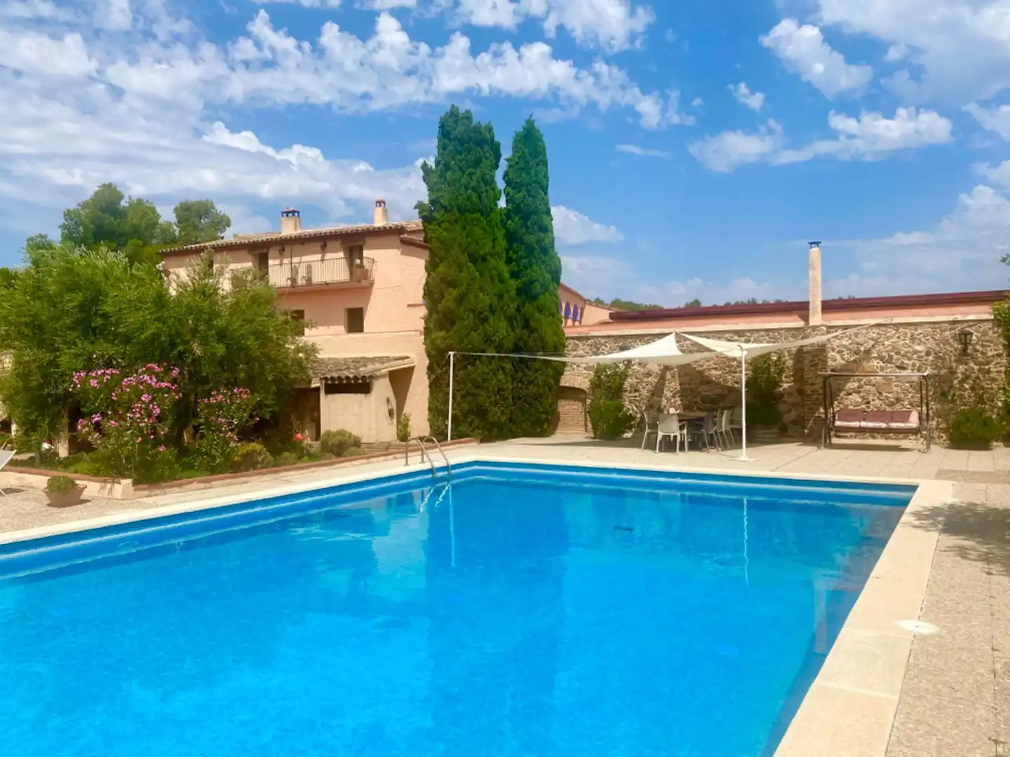 Swimming pool of Commercial properties for sale in El Molar (Tarragona)  with Air Conditioner