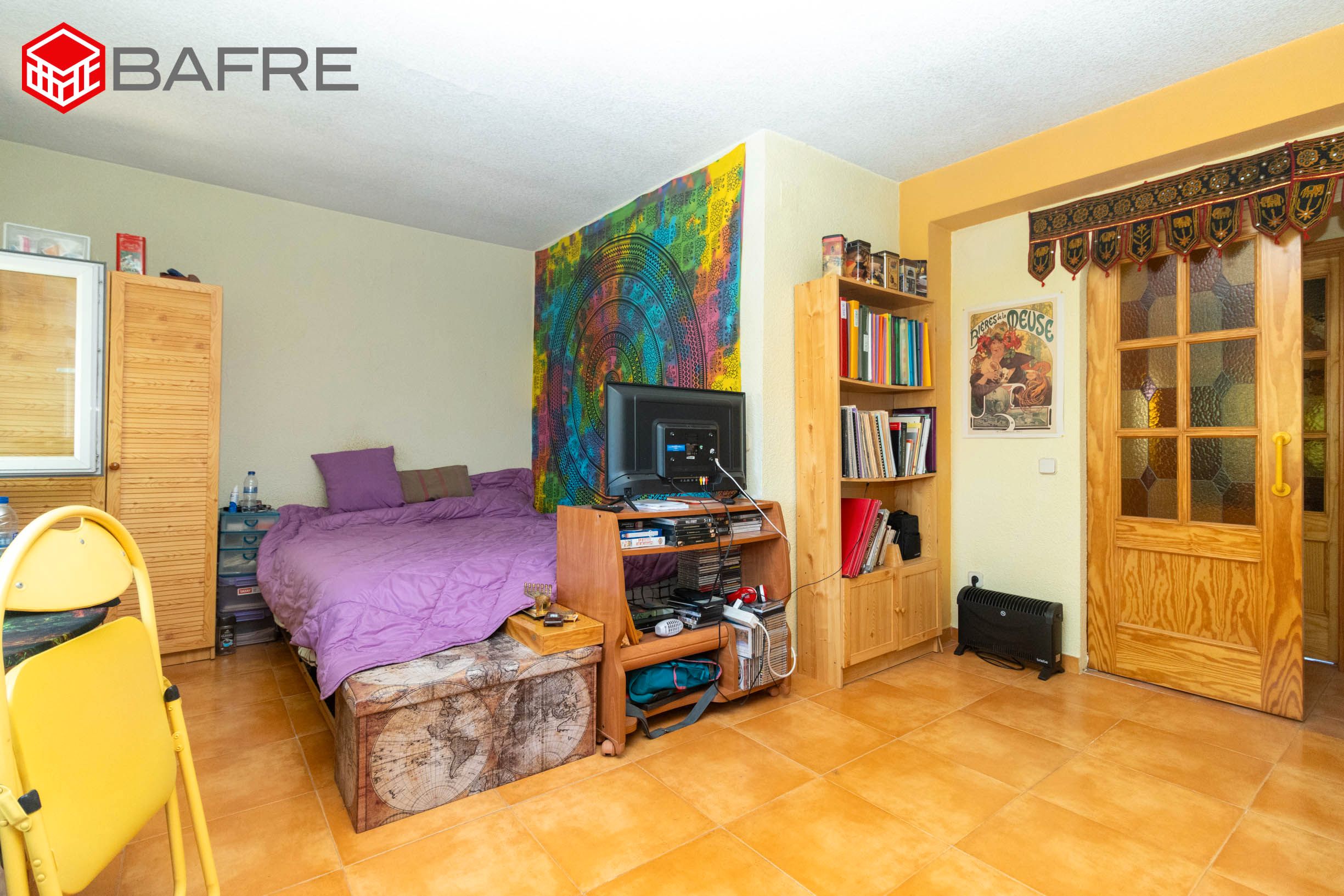 Bedroom of Flat for sale in  Madrid Capital  with Heating and Storage room