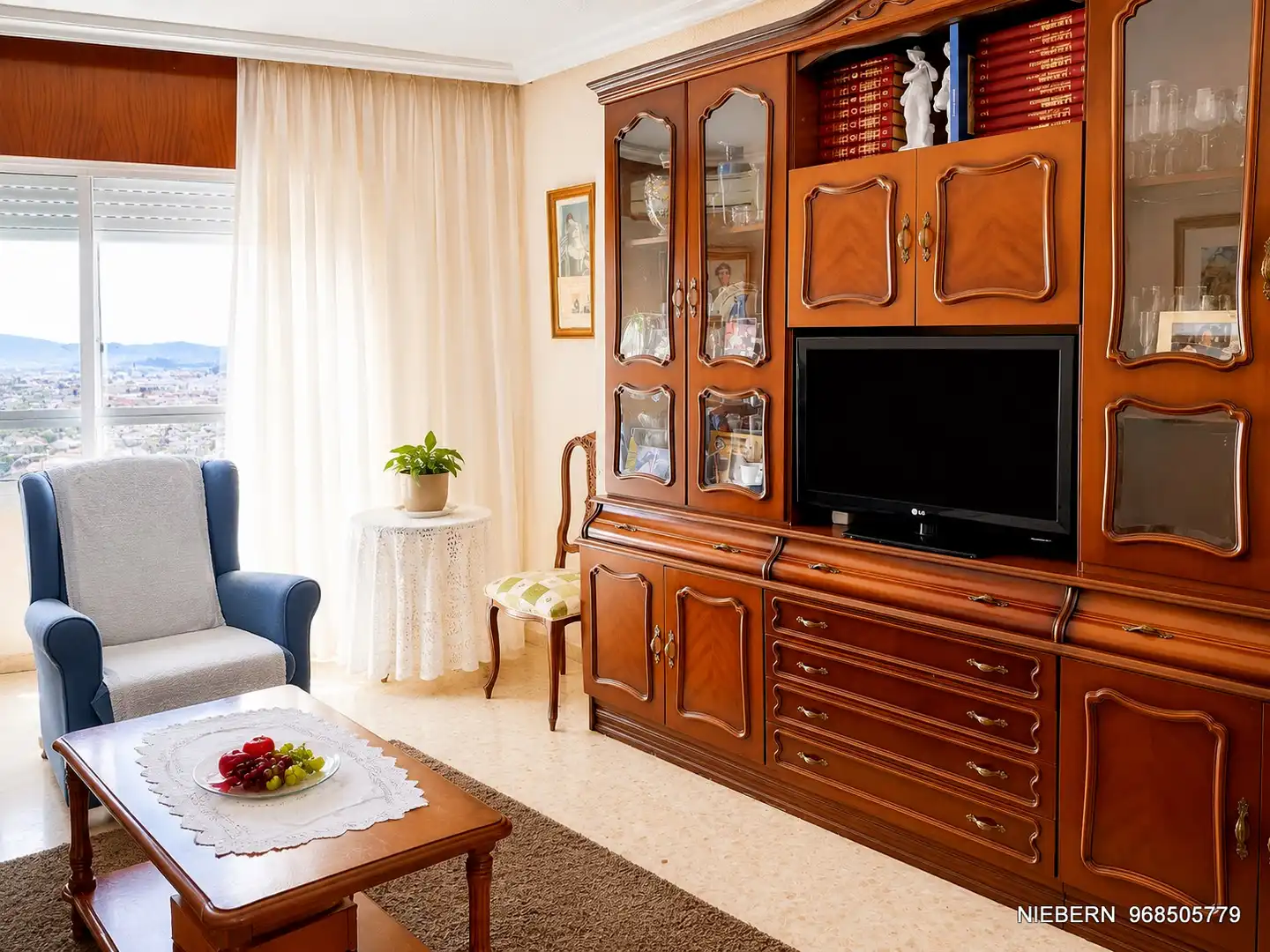 Sala de estar de Piso en venta en Cartagena con Aire acondicionado y Amueblado