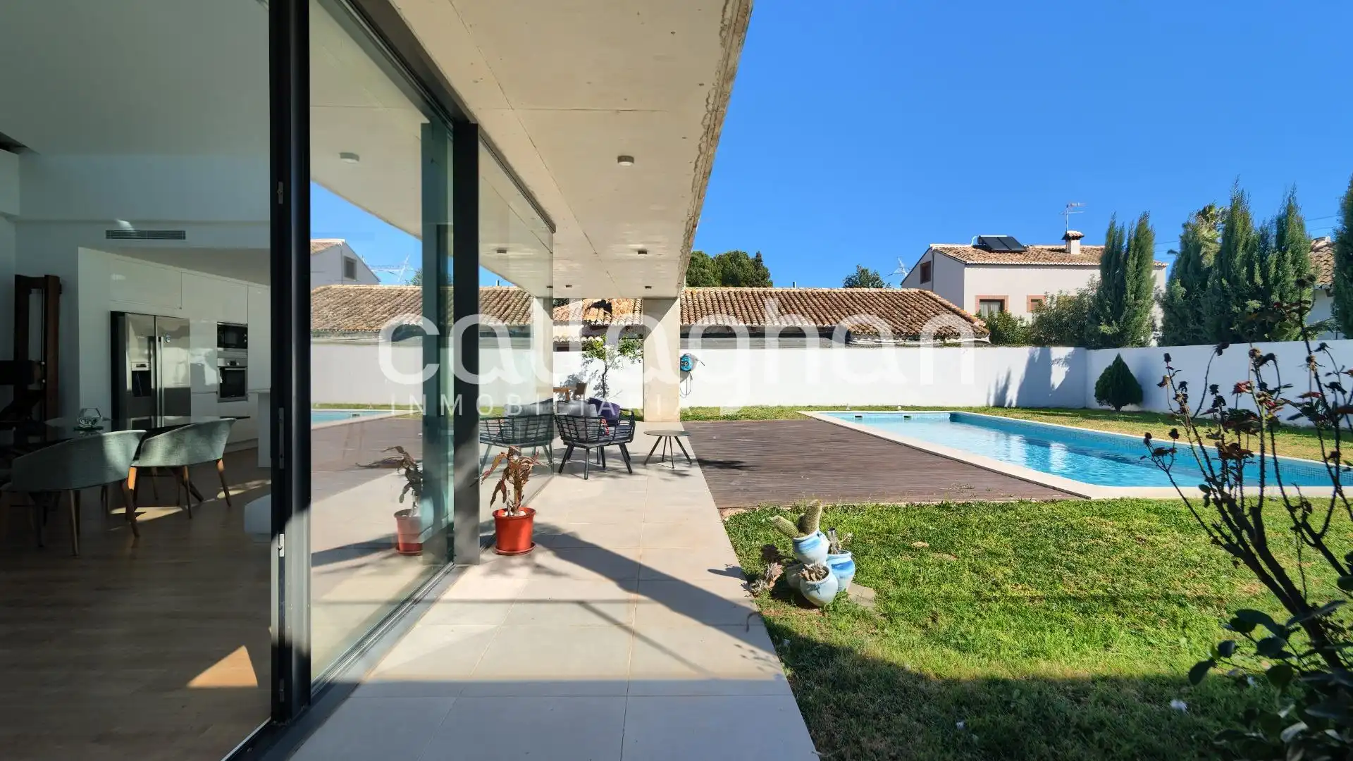 Exterior view of Houses for sale in L'Eliana  with Air Conditioner, Heating and Private garden