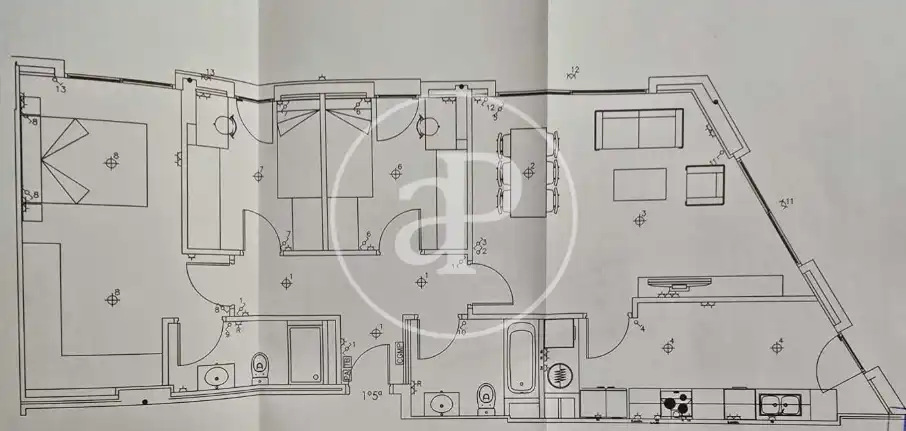 Piso en venta en Badalona con Aire acondicionado, Calefacción y Jardín privado