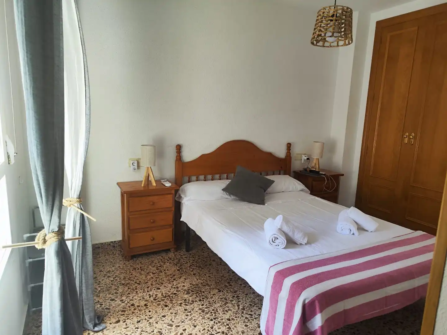 Dormitori de Apartament de lloguer en Alicante / Alacant amb Aire condicionat, Calefacció i Terrassa