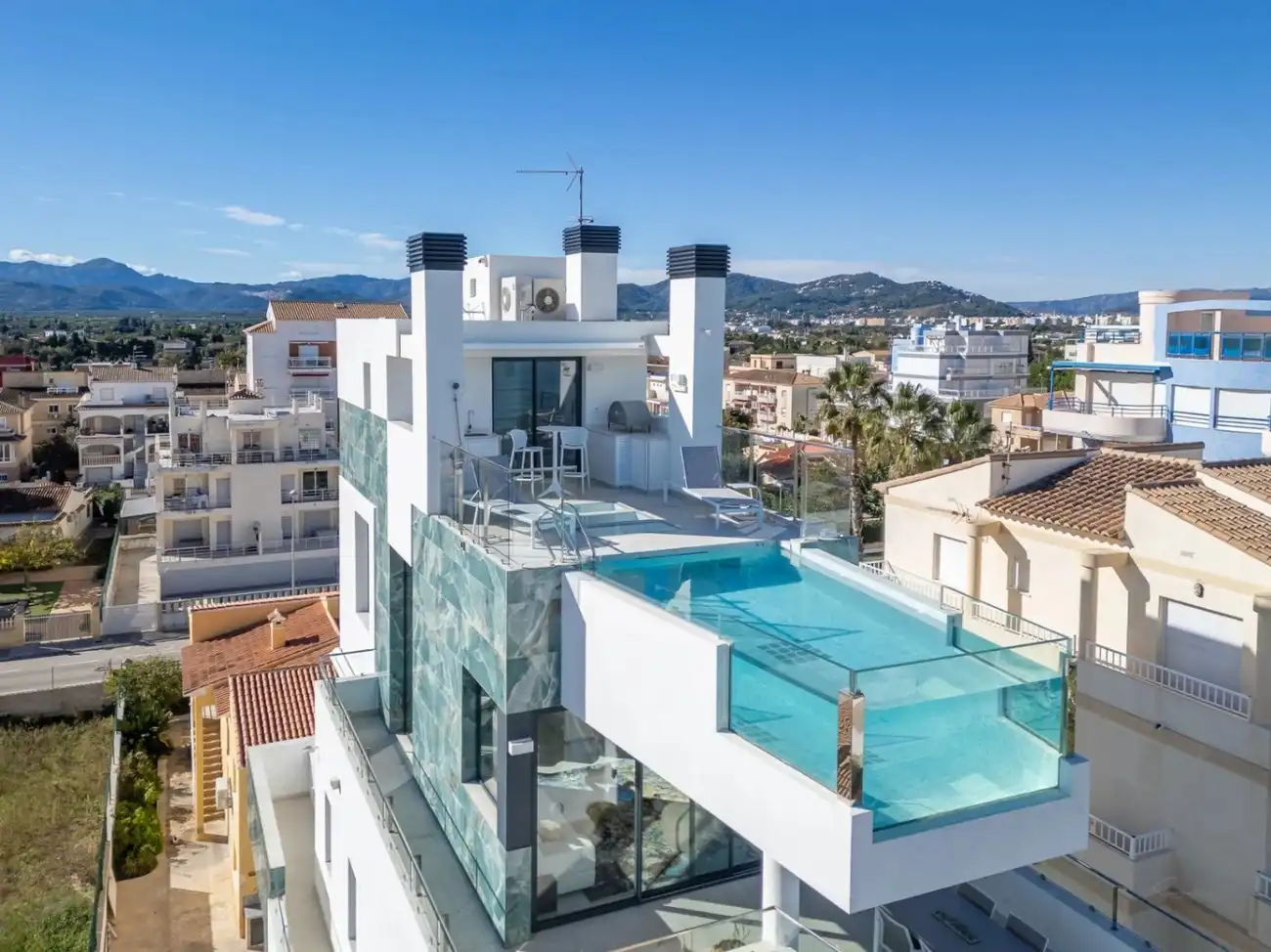 Swimming pool of Apartments for sale in Oliva  with Swimming Pool