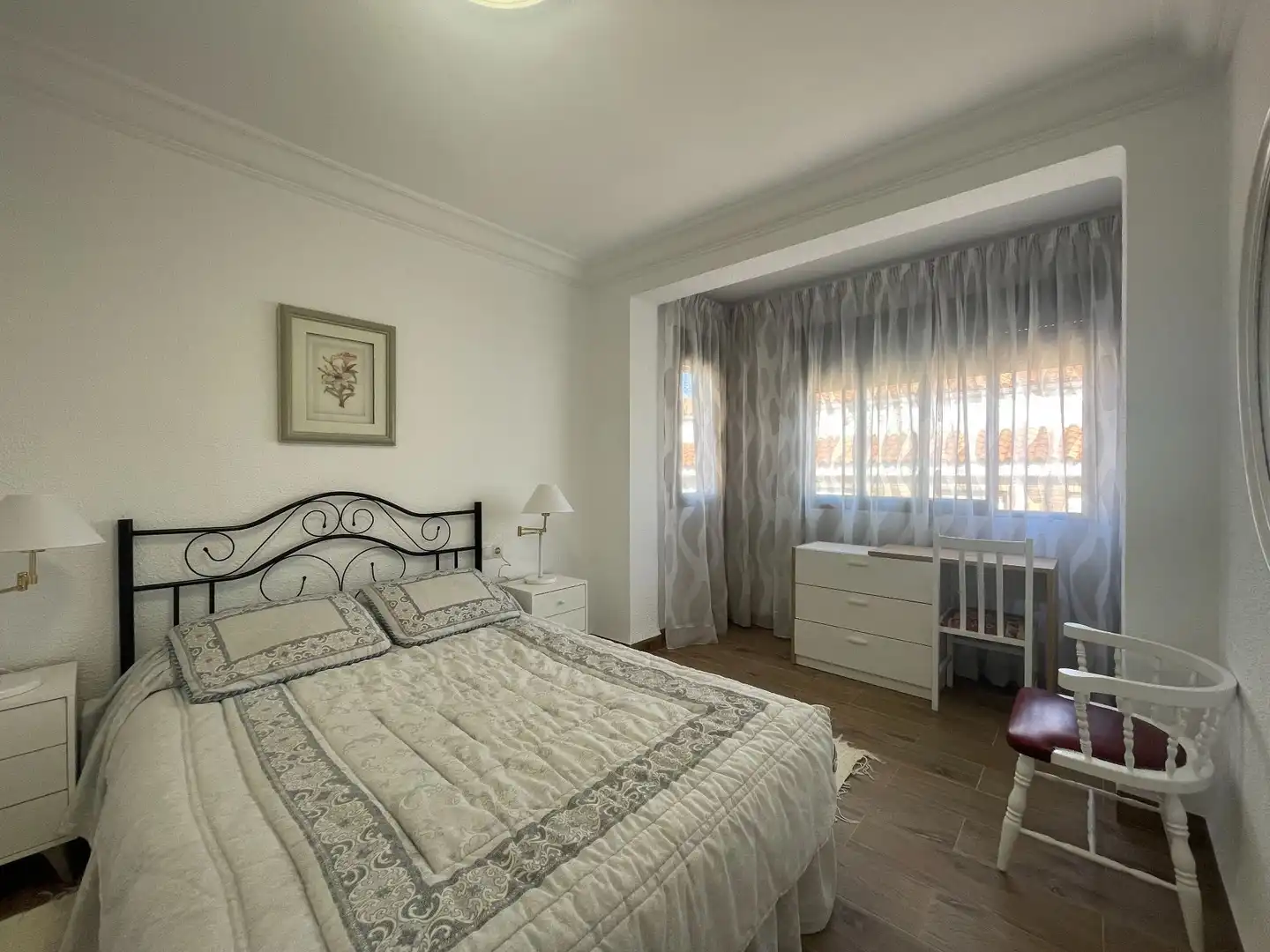 Bedroom of Flat for rent in Castellón de la Plana / Castelló de la Plana  with Terrace and Furnished