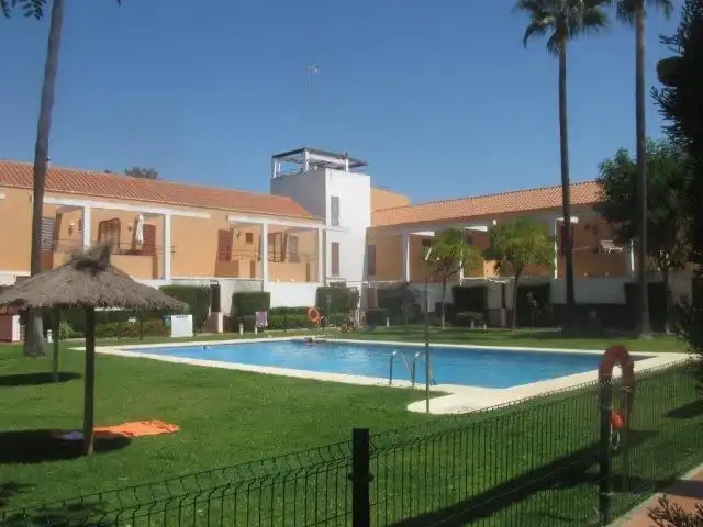 Jardí de Casa adosada de lloguer en La Antilla amb Terrassa i Moblat