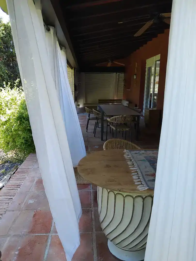 Terrace of Houses for rent in Nueva Andalucía