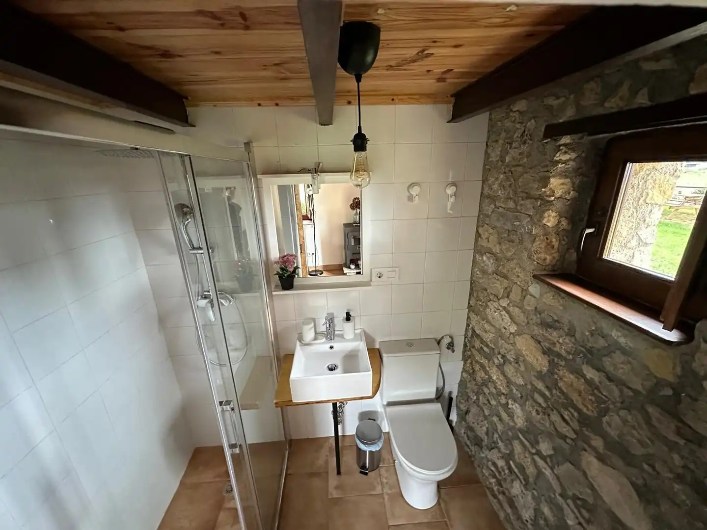 Bathroom of Houses for rent in Oviedo   with Heating, Terrace and Furnished