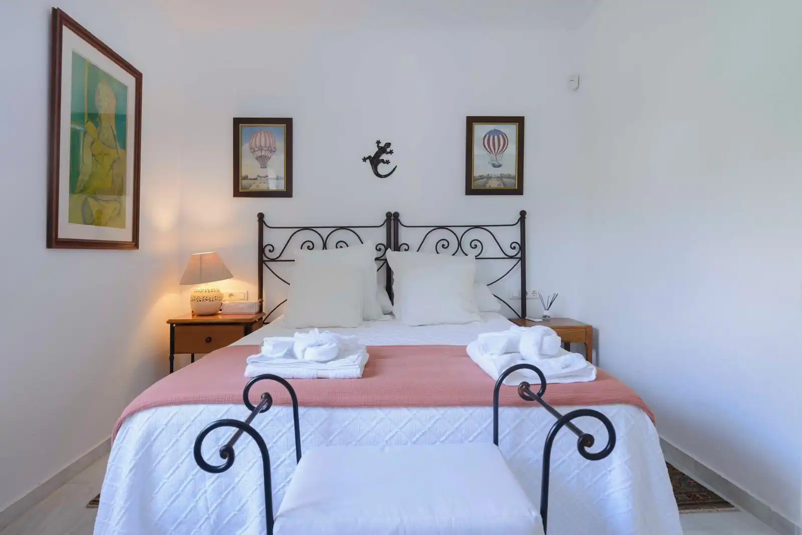 Dormitori de Casa o xalet de lloguer en Marbella amb Jardí privat, Terrassa i Piscina