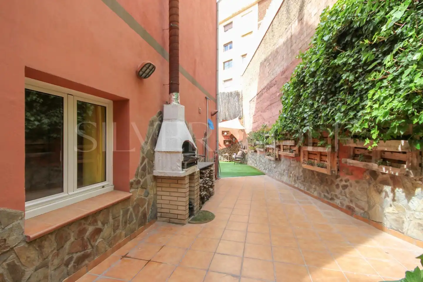 Terraza de Casa o chalet en venta en Molins de Rei con Aire acondicionado, Calefacción y Jardín privado