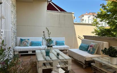 Terrace of Single-family semi-detached for sale in Plasencia  with Air Conditioner and Terrace