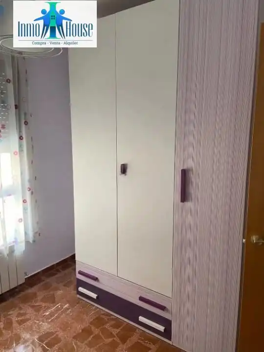 Schlafzimmer von Wohnung zur Miete in Albacete mit Klimaanlage, Heizung und Terrasse