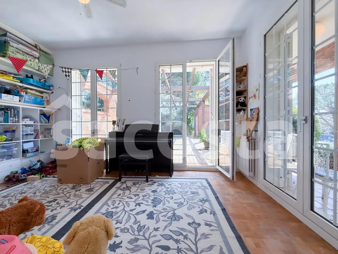 Dormitori de Casa o xalet en venda en Lloret de Mar amb Calefacció, Jardí privat i Parquet