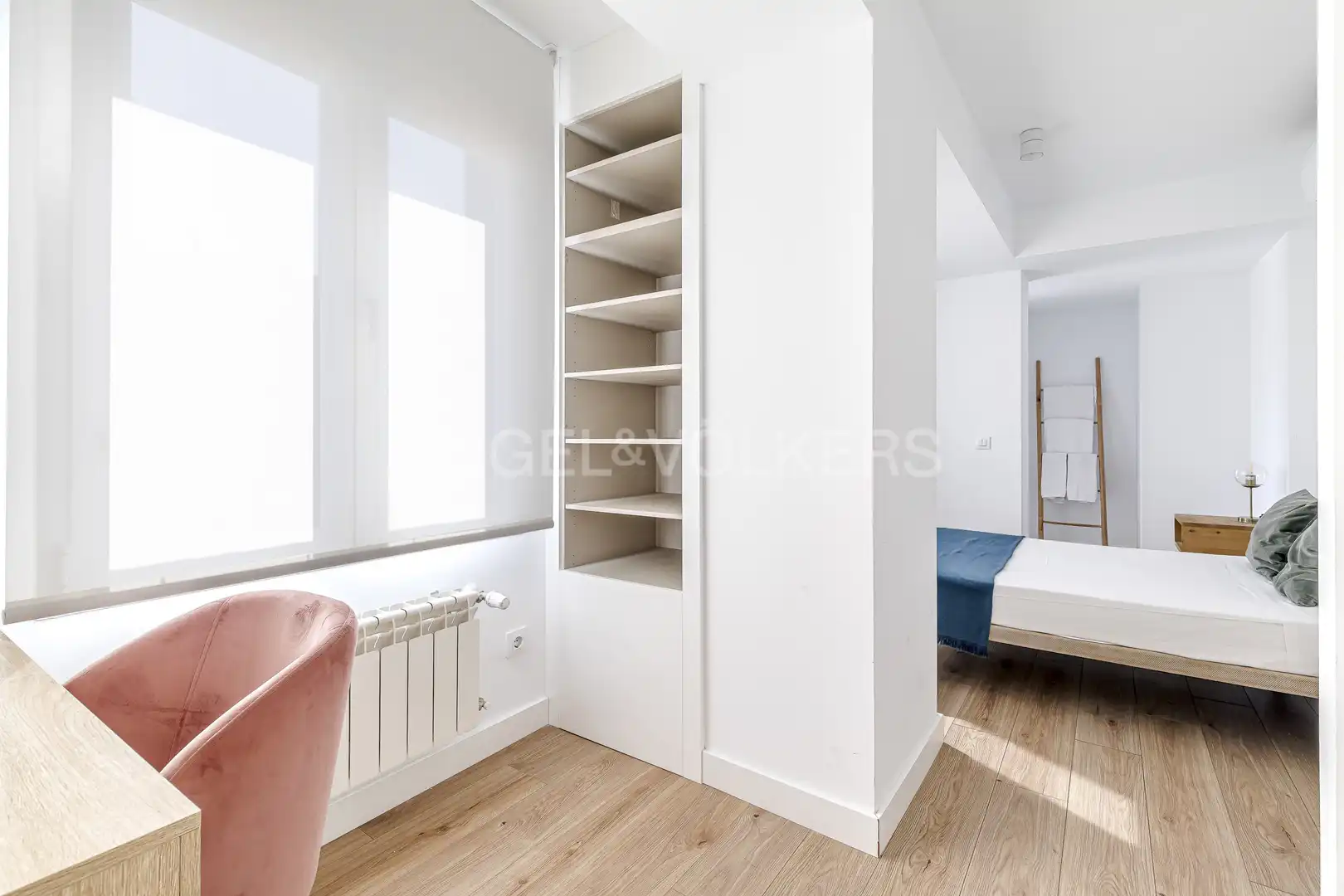 Habitación de Planta baja de alquiler en Madrid con Aire acondicionado, Calefacción y Amueblado