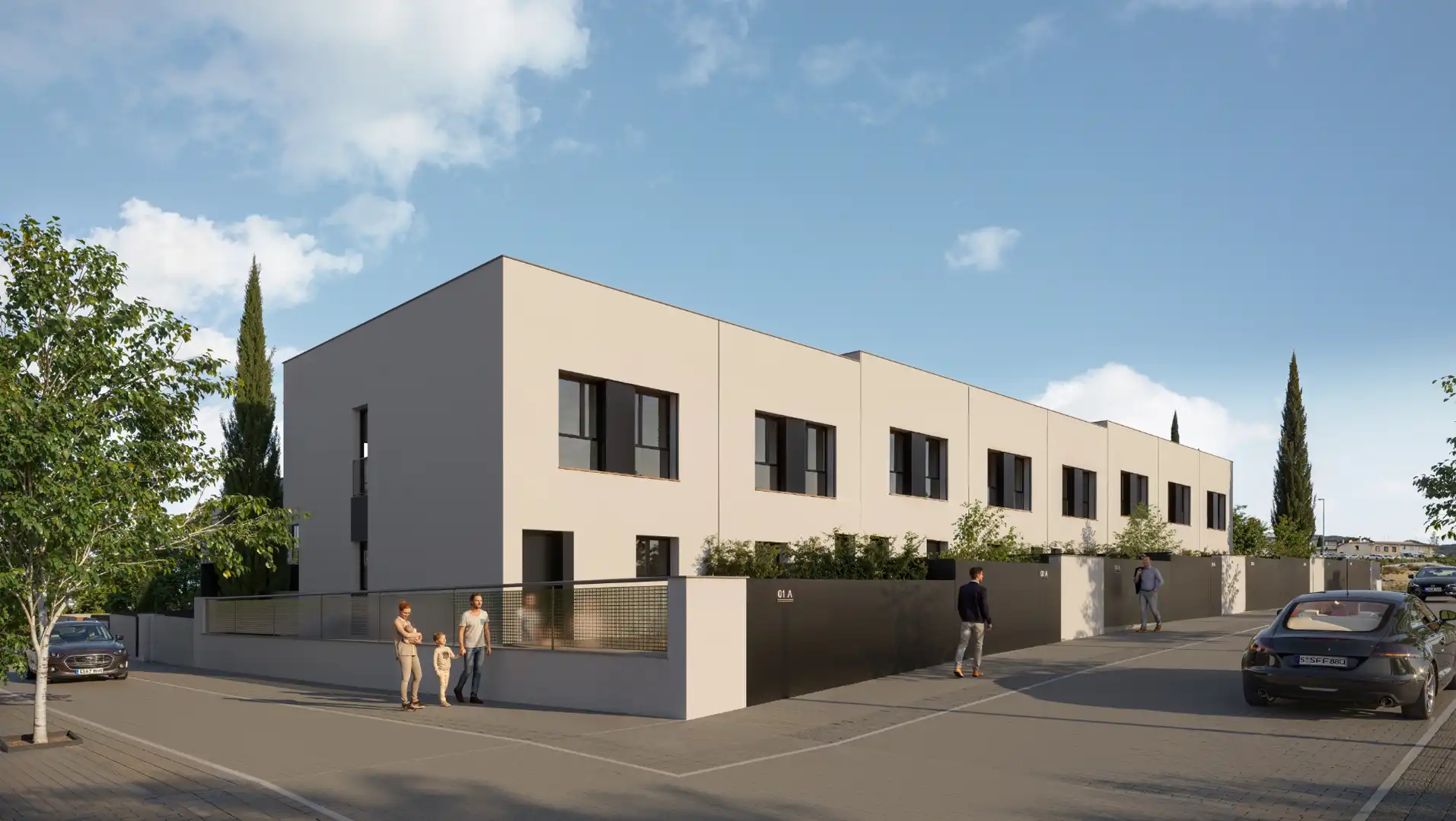 Neubau-Reihenhaus mit Garten zum Verkauf in Carrer Puigcendros 13, imagen 2