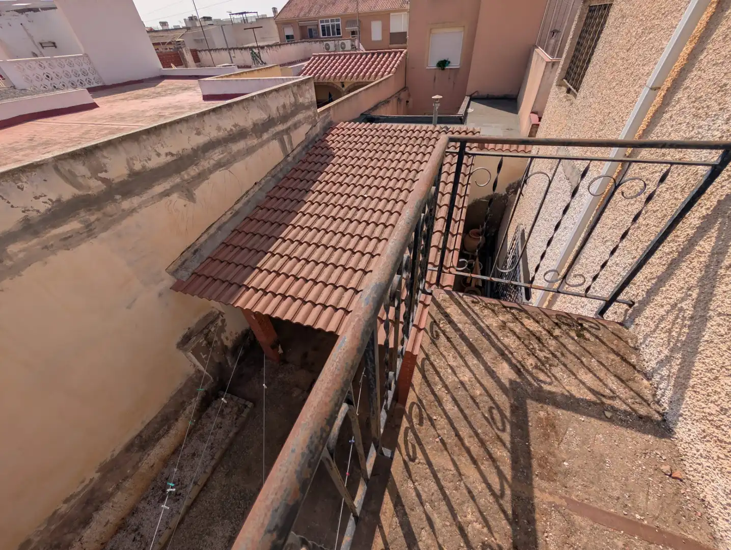 Terraza de Casa o chalet en venta en Cartagena con Jardín privado, Trastero y Amueblado