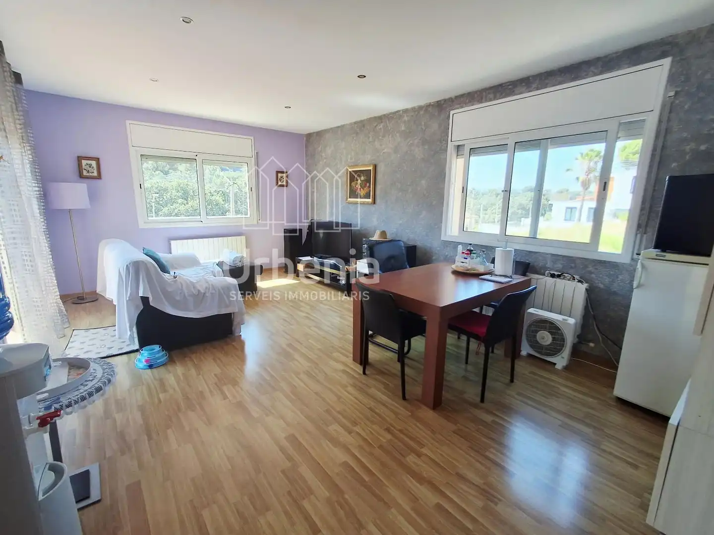 Wohnzimmer von Haus oder Chalet zum Verkauf in Tordera mit Klimaanlage, Heizung und Privatgarten