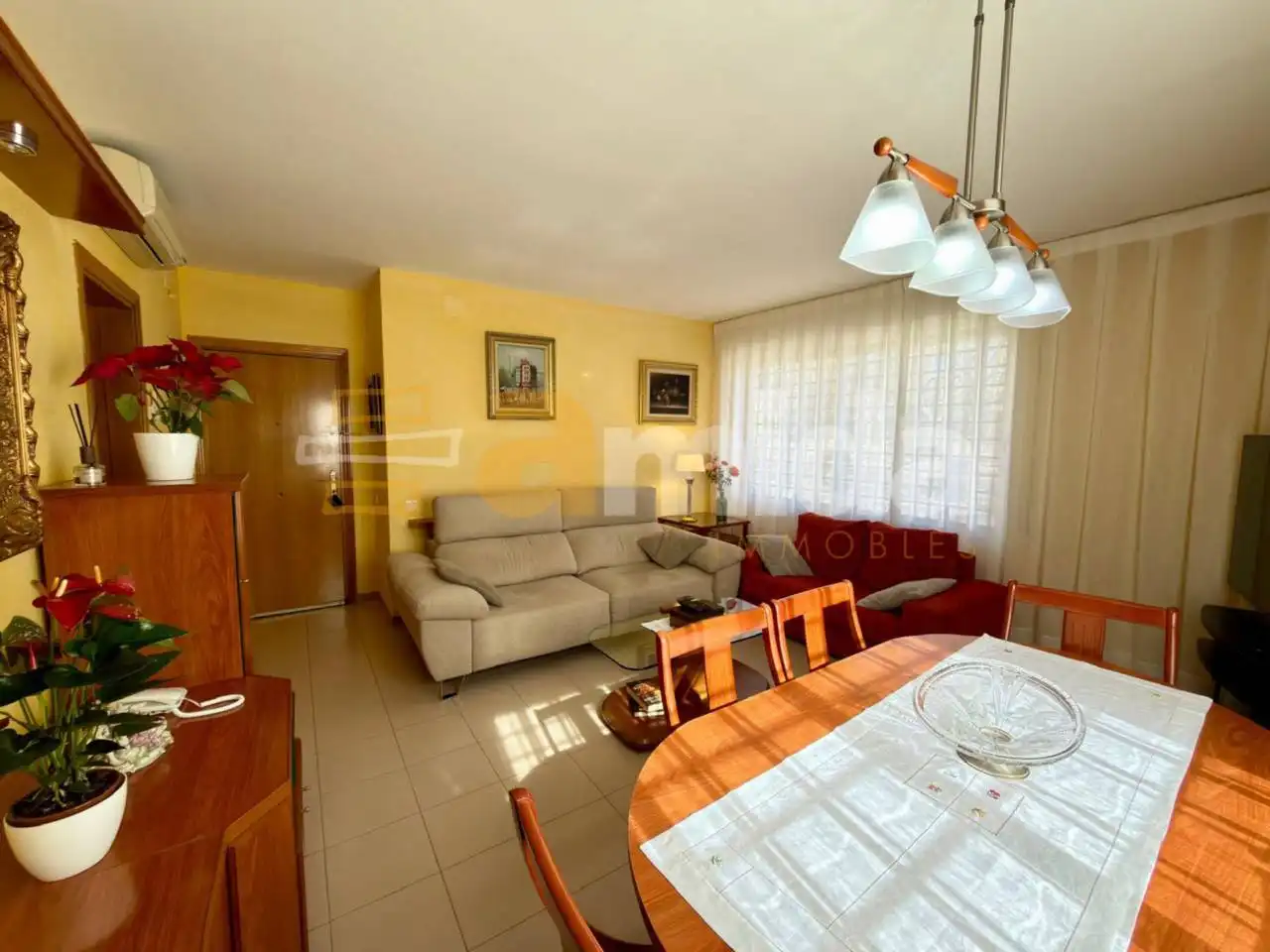 Sala de estar de Piso en venta en Sabadell con Aire acondicionado y Calefacción