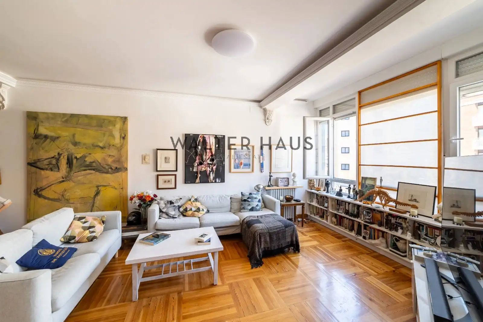 Sala de estar de Piso en venta en Madrid con Aire acondicionado, Calefacción y Terraza