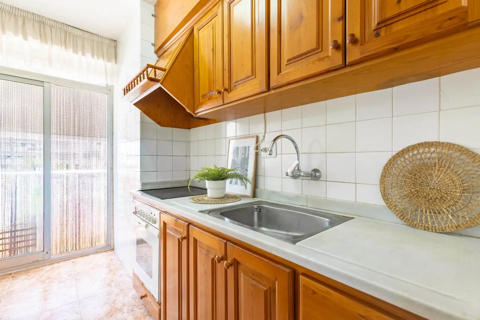 Cocina de Apartamento en venta en Xeraco con Aire acondicionado, Terraza y Amueblado