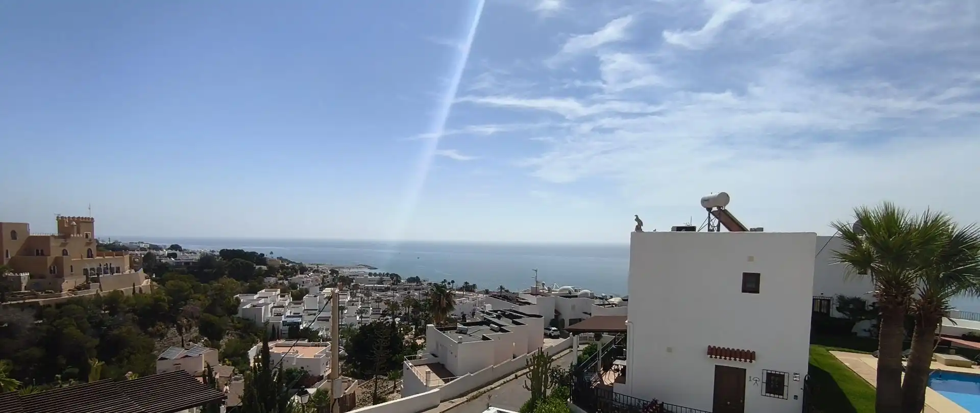 Exterior view of Duplexes for sale in Mojácar  with Air Conditioner, Heating and Terrace