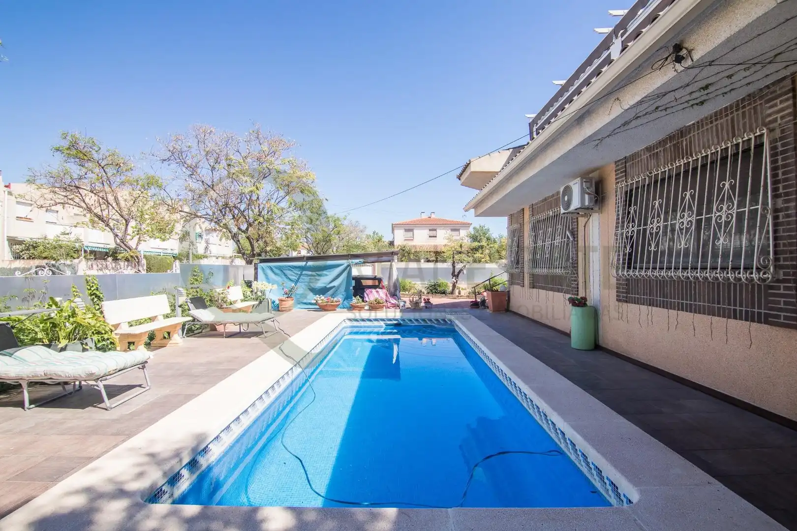 Swimming pool of Houses for sale in San Vicente del Raspeig / Sant Vicent del Raspeig  with Heating, Private garden and Terrace