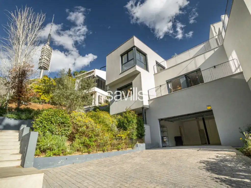 Vista exterior de Casa o chalet en venta en  Barcelona Capital con Aire acondicionado, Jardín privado y Terraza