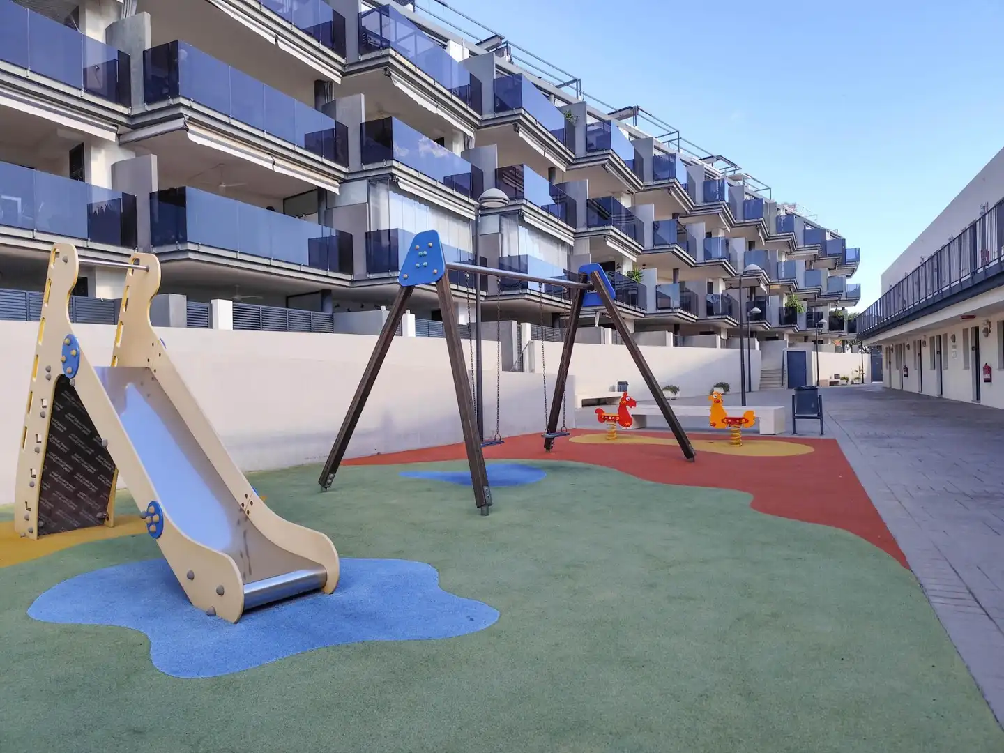 Terrace of Apartments for sale in La Llosa  with Air Conditioner, Heating and Private garden