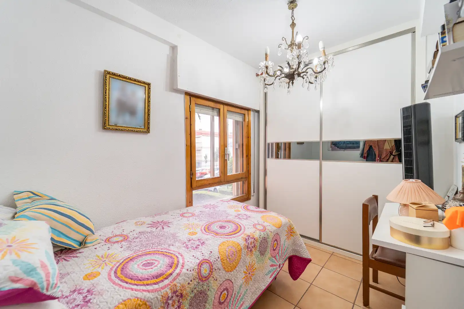Bedroom of Flat for sale in Móstoles  with Heating, Terrace and Oven
